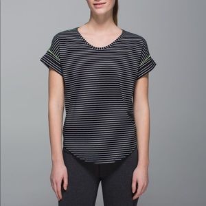 Lululemon Weekend Short Sleeve
Parallel Stripe